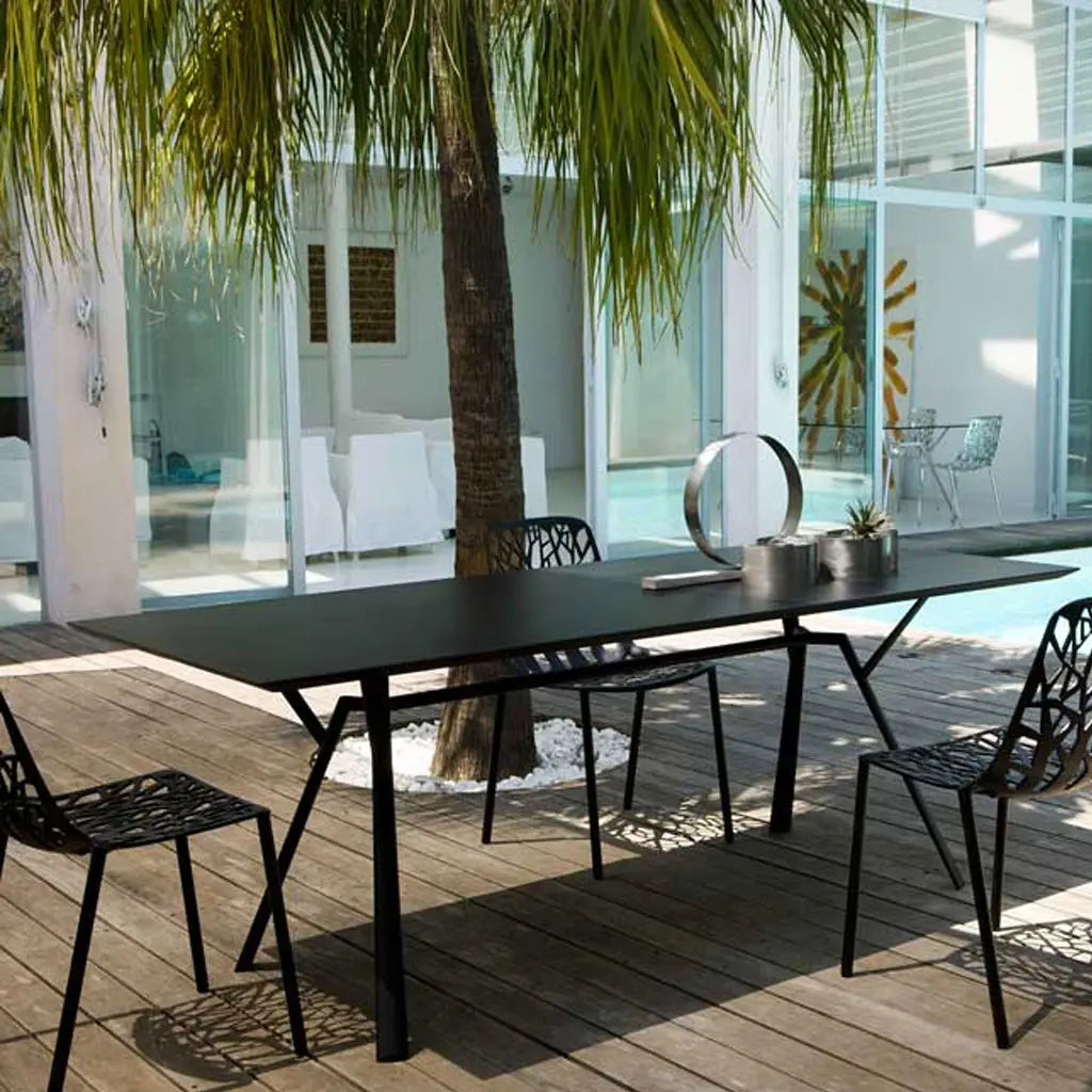 Fast Radice Quadra havebord - 200x90 cm.
